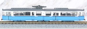 Tram, DUEWAG GT6, Heidelberg, blue white livery, Period IV (Model Train)