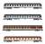 DB, 4-unit pack `Popfarben` express train, ep.IV (4両セット) ★外国形モデル (鉄道模型) その他の画像1
