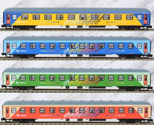 RENFE, 4-unit pack `Chartren`, Period IV (4-Car Set) (Model Train)