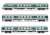 DB AG, 3-unit regional coaches 1, controlcab coach, ABy, By, periodV, mintgreen/white(3両セット) (鉄道模型) その他の画像2