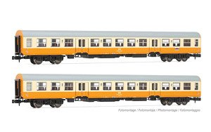 DR, 2-unit pack `Stadte-Express`, 2 x Bmh, orange/beige livery, period IV (2両セット) (鉄道模型)