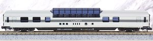 RailAdventure, dome car, grey livery, Period VI (Model Train)