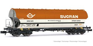 RENFE, 4-axle round-sided hopper Wagon `SUCRAN` in original livery, Period IV (Model Train)