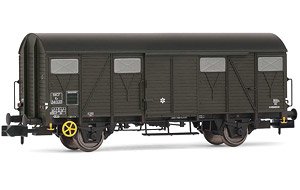 SNCF, 2-unit pack, 2-axle covered wagons type K, period III (2両セット) ★外国形モデル (鉄道模型)