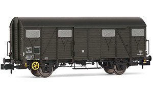 SNCF, 2-unit pack, 2-axle covered Wagons type K, Period III (2-Car Set) (Model Train)