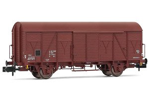 SNCF, 2-unit pack, 2-axle covered Wagons type G4, Period IV (2-Car Set) (Model Train)