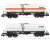 FS, 2-units pack Tank Wagon 4 axles Zags/Zas `SOGETANK`, light grey livery, with and without orange stripe, ep.V (2-Car Set) (Model Train) Item picture1