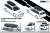 三菱 ランサー エボリューション IX ワゴン ホワイトパール ルーフボックス、交換用ホイールセット付 (ミニカー) その他の画像1