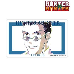 Hunter x Hunter Leorio Ani-Art Card Sticker (Anime Toy)