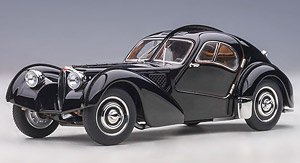ブガッティ タイプ57SC アトランティック 1938 (ブラック/ディスクホイール) (ミニカー)