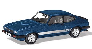 Ford Capri Mk3 2 S Colbalt Blue (Diecast Car)