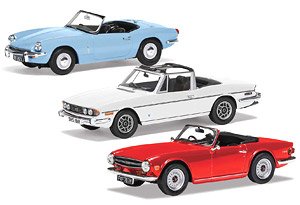 トライアンフ トップレス コレクション 3台セット (ミニカー)