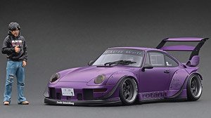 RWB 993 Matte Purple With Mr. Nakai (ミニカー)