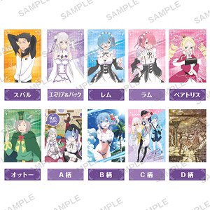 Re:Zero -Starting Life in Another World- Trading Visual Sheet (Set of 10) (Anime Toy)