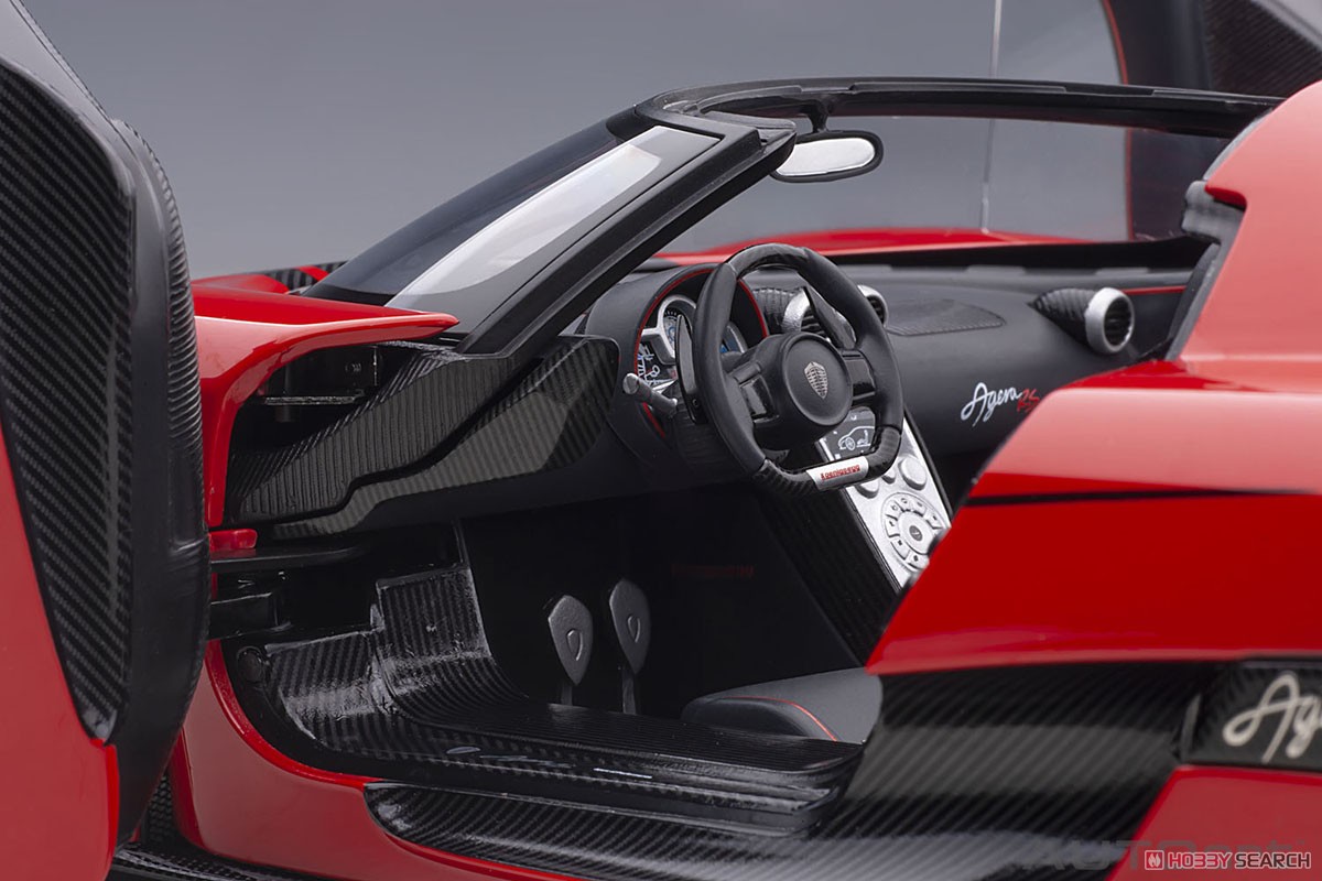 ケーニグセグ アゲーラ RS (レッド/カーボンブラック) (ミニカー) 商品画像3