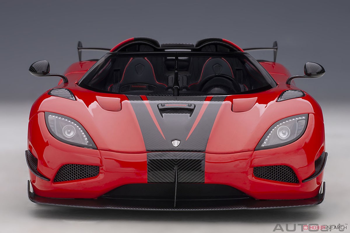 Koenigsegg Agera RS (Red / Carbon Black) (Diecast Car) Item picture8