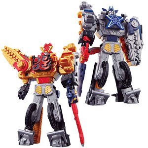 Kaizoku Gattai DX Twokaioh Twokairikki & Twokaikattana Set (Character Toy)