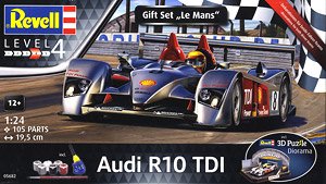 Audi R10 TDI Le Mans & 3D Puzzle (Model Car)