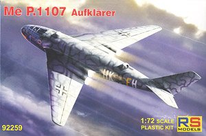 ドイツ空軍 メッサーシュミット Me P.1107 長距離ジェット爆撃機 KG40 1946 (プラモデル)