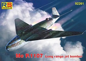 Messerschmitt Me P.1107 Long Range Jet Bomber KG54 1946 (Plastic model)