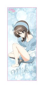 「ガールズ＆パンツァー 最終章」 ロングタオル ミカ (キャラクターグッズ)