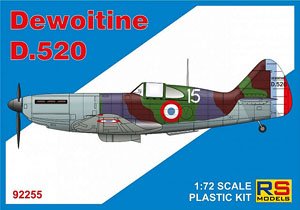 Dewoitine D.520 Toulouse1940 (Plastic model)