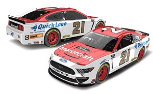 `マット・ディベネデット` #21 モータークラフト フォード マスタング NASCAR 2021 (ミニカー)