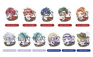 ディズニー ツイステッドワンダーランド アクリルバッジ vol.1 (11個セット) (キャラクターグッズ)