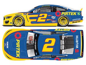 `ブラッド・ケセロウスキー` #2 PIRTEK フォード マスタング NASCAR 2021 (ミニカー)