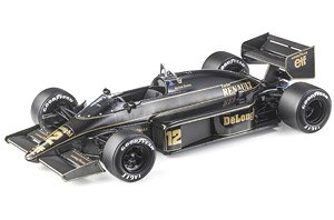 Lotus 98 #12 A.Senna (with Case and Base) (Diecast Car)