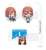 The Quintessential Quintuplets Season 2 Acrylic Key Chain Display Set (3) Miku Nakano (Anime Toy) Item picture1
