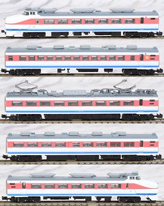 (Z) 489系特急形電車 初期型 「白山」 白山色 5両基本セット (基本・5両セット) (鉄道模型)