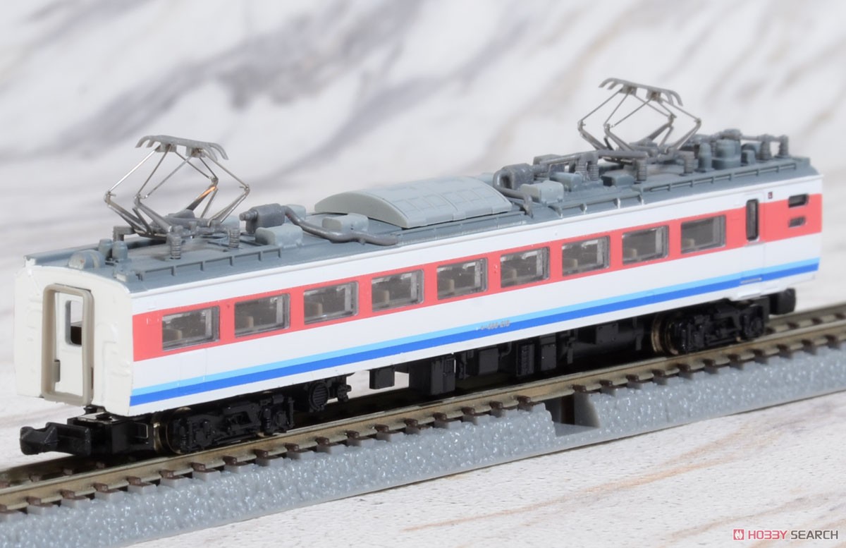 (Z) 489系特急形電車 初期型 「白山」 白山色 4両増結セット (増結・4両セット) (鉄道模型) 商品画像3