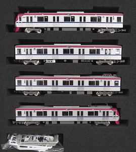 Keio Series 5000 (Keio Liner for Hashimoto) Standard Four Car Formation Set (w/Motor) (Basic 4-Car Set) (Pre-colored Completed) (Model Train)