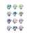 [Project Sekai: Colorful Stage feat. Hatsune Miku] Can Badge Collection Vol.1 (Set of 12) (Anime Toy) Item picture1