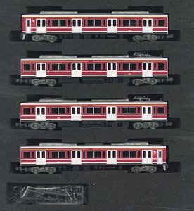 Odakyu Type 1000 (Red) Four Car Formation Set (w/Motor) (4-Car Set) (Pre-colored Completed) (Model Train)