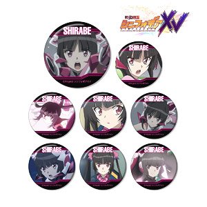 Senki Zessho Symphogear XV Trading Character Only Can Badge Shirabe Tsukuyomi (Set of 8) (Anime Toy)