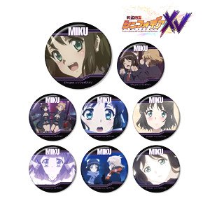 Senki Zessho Symphogear XV Trading Character Only Can Badge Miku Kohinata (Set of 8) (Anime Toy)