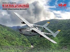 USAF Observation Aircraft O-2A (Late Production) (Plastic model)