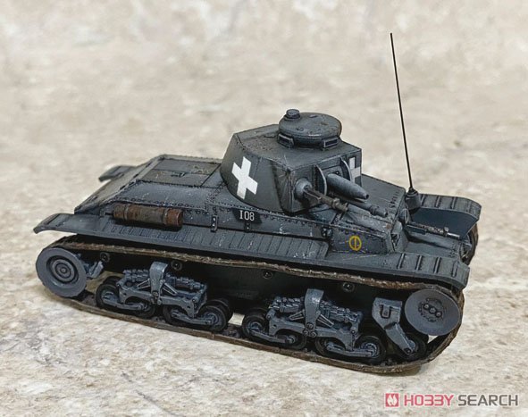 WW.II ドイツ軍軽戦車 Pz.Kpfw.35(t) (プラモデル) 商品画像2