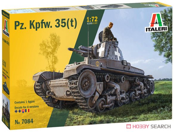 WW.II ドイツ軍軽戦車 Pz.Kpfw.35(t) (プラモデル) パッケージ1
