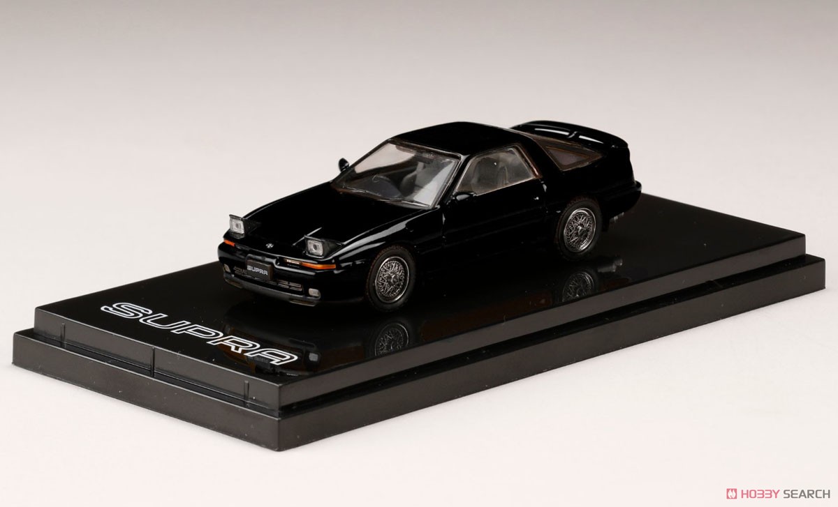 Toyota Supra (A70) 2.5GT Twin Turbo Custom Version Black (Diecast Car) Item picture1