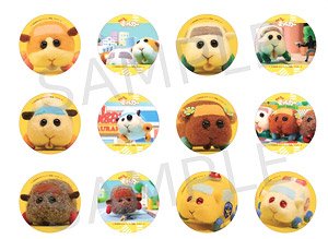 Pui Pui Molcar Can Badge (Set of 12) (Anime Toy)