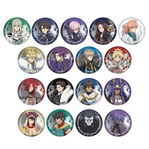 [Fate/Grand Order - Divine Realm of the Round Table: Camelot] Trading Can Badge (Set of 17) (Anime Toy)