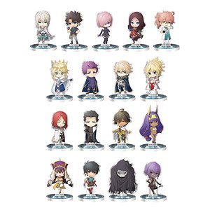 「劇場版 Fate/Grand Order -神聖円卓領域キャメロット- 前編 Wandering; Agateram」 トレーディングミニアクリルスタンド (17個セット) (キャラクターグッズ)