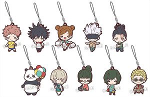 Nitotan Jujutsu Kaisen Ending Rubber Mascot (Set of 10) (Anime Toy)