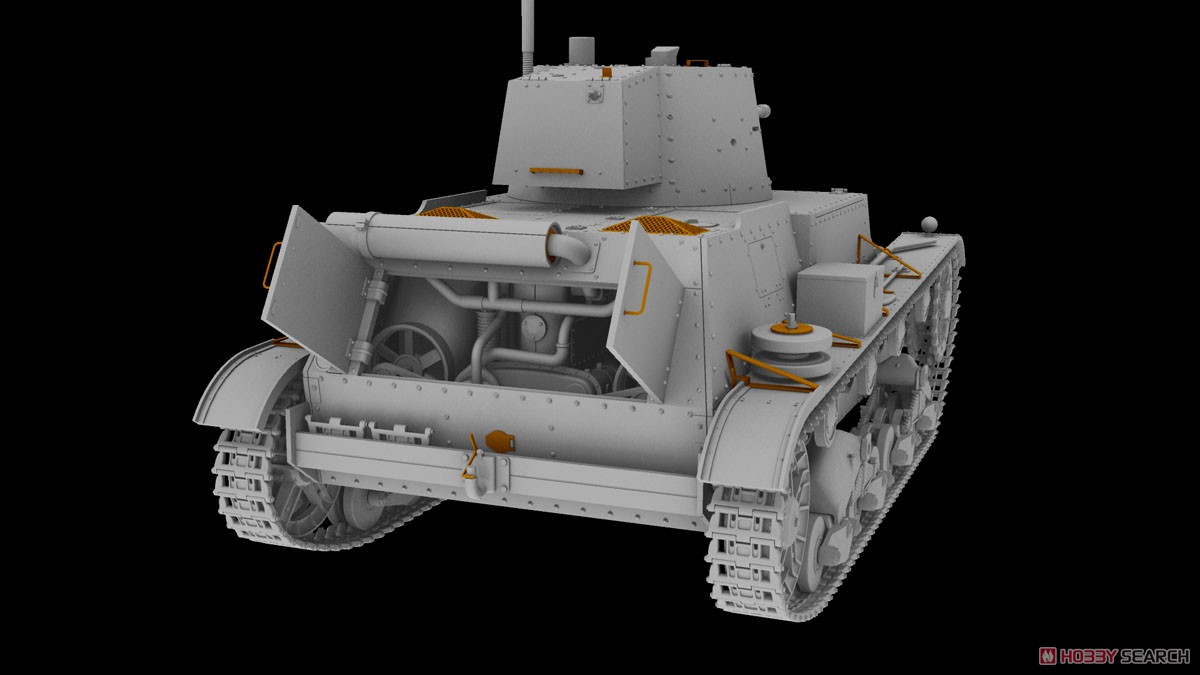 ポ・7TP単砲塔型戦車37mm砲・フルインテリア付 (プラモデル) その他の画像11