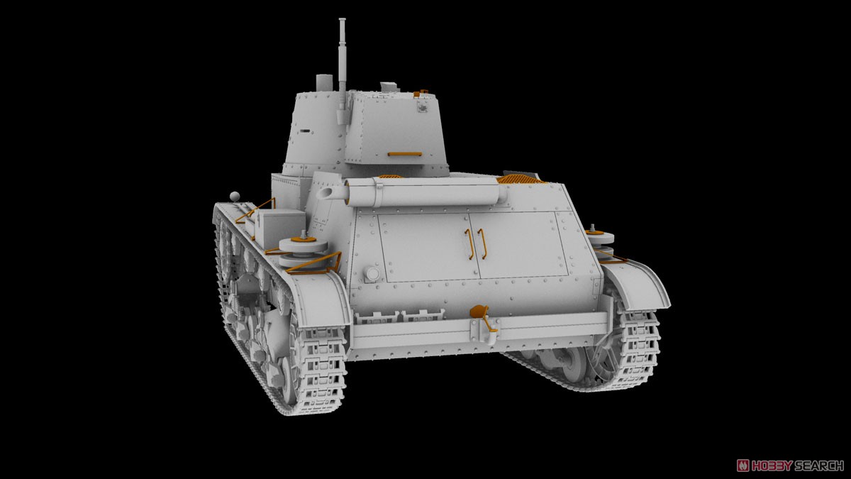 ポ・7TP単砲塔型戦車37mm砲・フルインテリア付 (プラモデル) その他の画像16