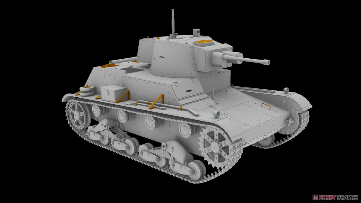 ポ・7TP単砲塔型戦車37mm砲・フルインテリア付 (プラモデル) その他の画像2
