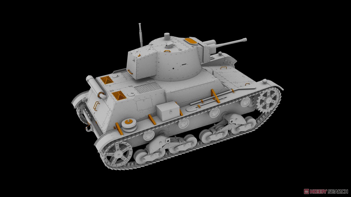 ポ・7TP単砲塔型戦車37mm砲・フルインテリア付 (プラモデル) その他の画像3